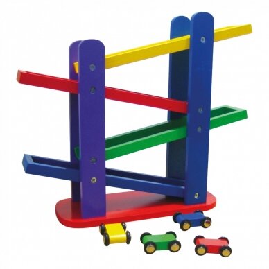 Mašinėlės su estakadomis, 3+ Mašinėlės su estakadomis, 3+