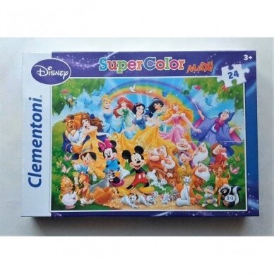 Maxi Puzzle Disney Mickey Mouse ir draugai, 24 dalys
