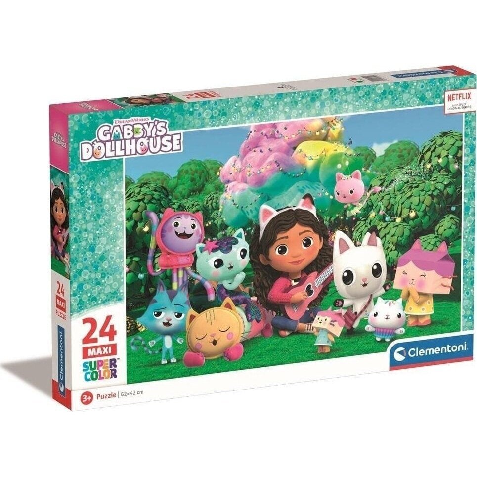 Maxi Puzzle "GABBYS DOLLHOUSE", 24 dalys Maxi Puzzle "GABBYS DOLLHOUSE", 24 dalys