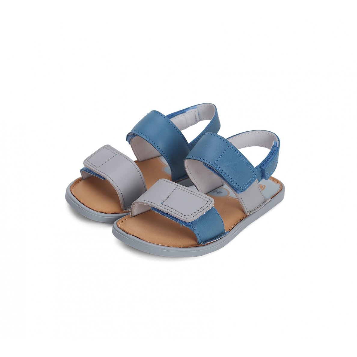 Mėlynos barefoot basutės 26-31 d. G076-41539DM 5