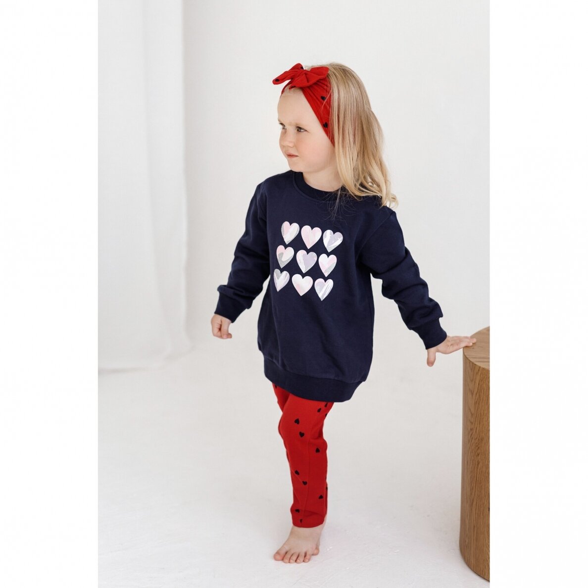 Mergaitiškas džemperis Hearts 2 Mergaitiškas džemperis Hearts 2
