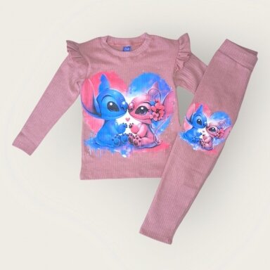 Mergaitiškas komplektas Stitch