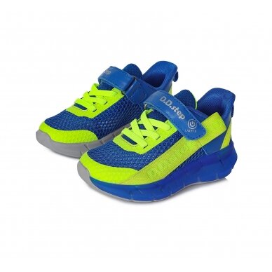 Mėlyni sportiniai LED batai 24-29 d. F61297AM 5