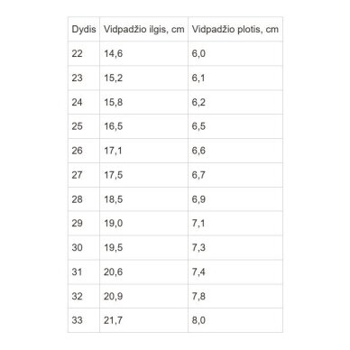 Mėlyni vandeniui atsparūs batai 28-33 d. P104-62544L 6