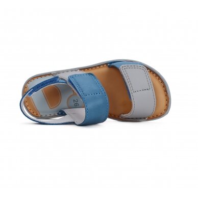 Mėlynos barefoot basutės 26-31 d. G076-41539DM 3 Mėlynos barefoot basutės 26-31 d. G076-41539DM 3