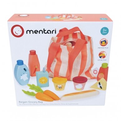 Mentari Pirkinių krepšys su maisto produktais 1 Mentari Pirkinių krepšys su maisto produktais 1
