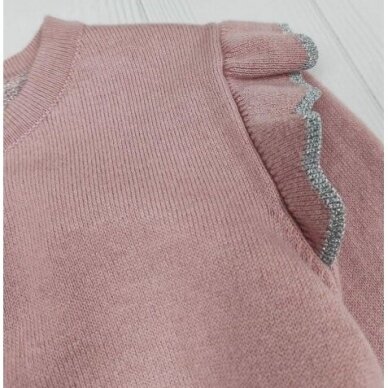Mergaitiškas užsagstomas megztinis 2