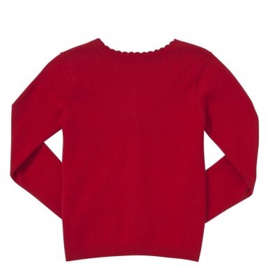 Mergaitiškas užsagstomas megztinis 1