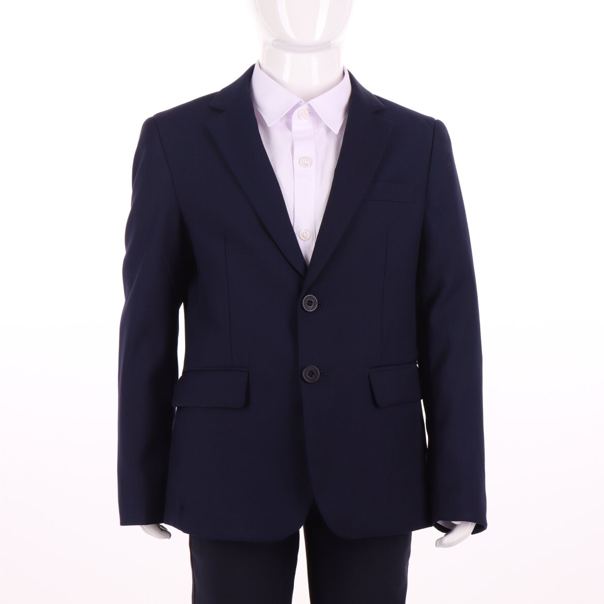 Mokyklinis siaurintas švarkas berniukui 128-182 cm 1 Mokyklinis siaurintas švarkas berniukui 128-182 cm 1
