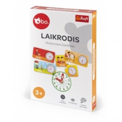 Mokomasis žaidimas „Laikrodis“, lietuvių k. 2 Mokomasis žaidimas „Laikrodis“, lietuvių k. 2