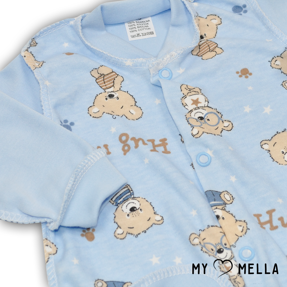 Naujagimio kraitelis 5 dalių Hug Me mėlynas 1 Naujagimio kraitelis 5 dalių Hug Me mėlynas 1