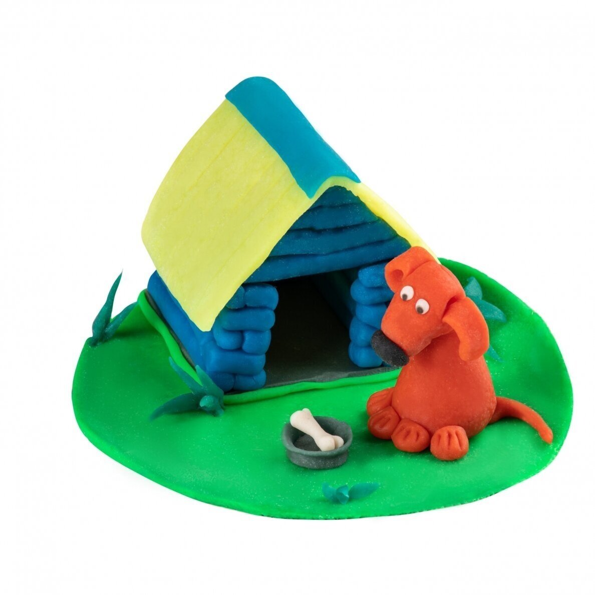 Natūralaus plastilino modelino rinkinys Fantazijų puokštė Genio Kids 20 spalvų 5 Natūralaus plastilino modelino rinkinys Fantazijų puokštė Genio Kids 20 spalvų 5