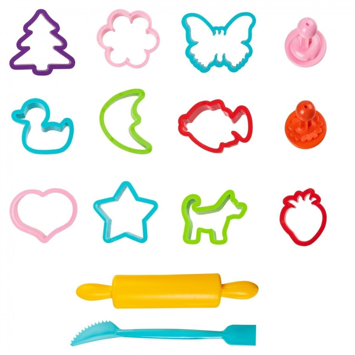 Natūralaus plastilino modelino rinkinys Fantazijų puokštė Genio Kids 20 spalvų 7 Natūralaus plastilino modelino rinkinys Fantazijų puokštė Genio Kids 20 spalvų 7
