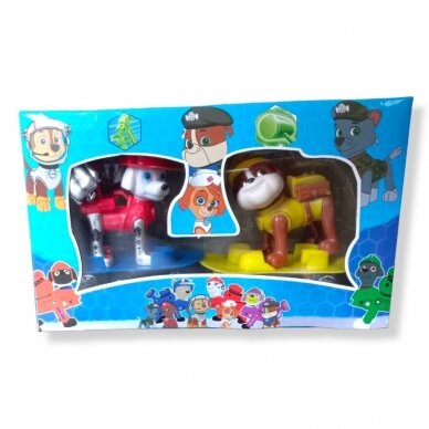 Paw Patrol šunyčiai patruliai, 2 vnt. Paw Patrol šunyčiai patruliai, 2 vnt.