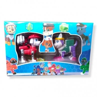Paw Patrol šunyčiai patruliai, 2 vnt. Paw Patrol šunyčiai patruliai, 2 vnt.
