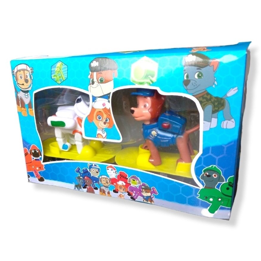 Paw Patrol šunyčiai patruliai, 2 vnt. 2 Paw Patrol šunyčiai patruliai, 2 vnt. 2