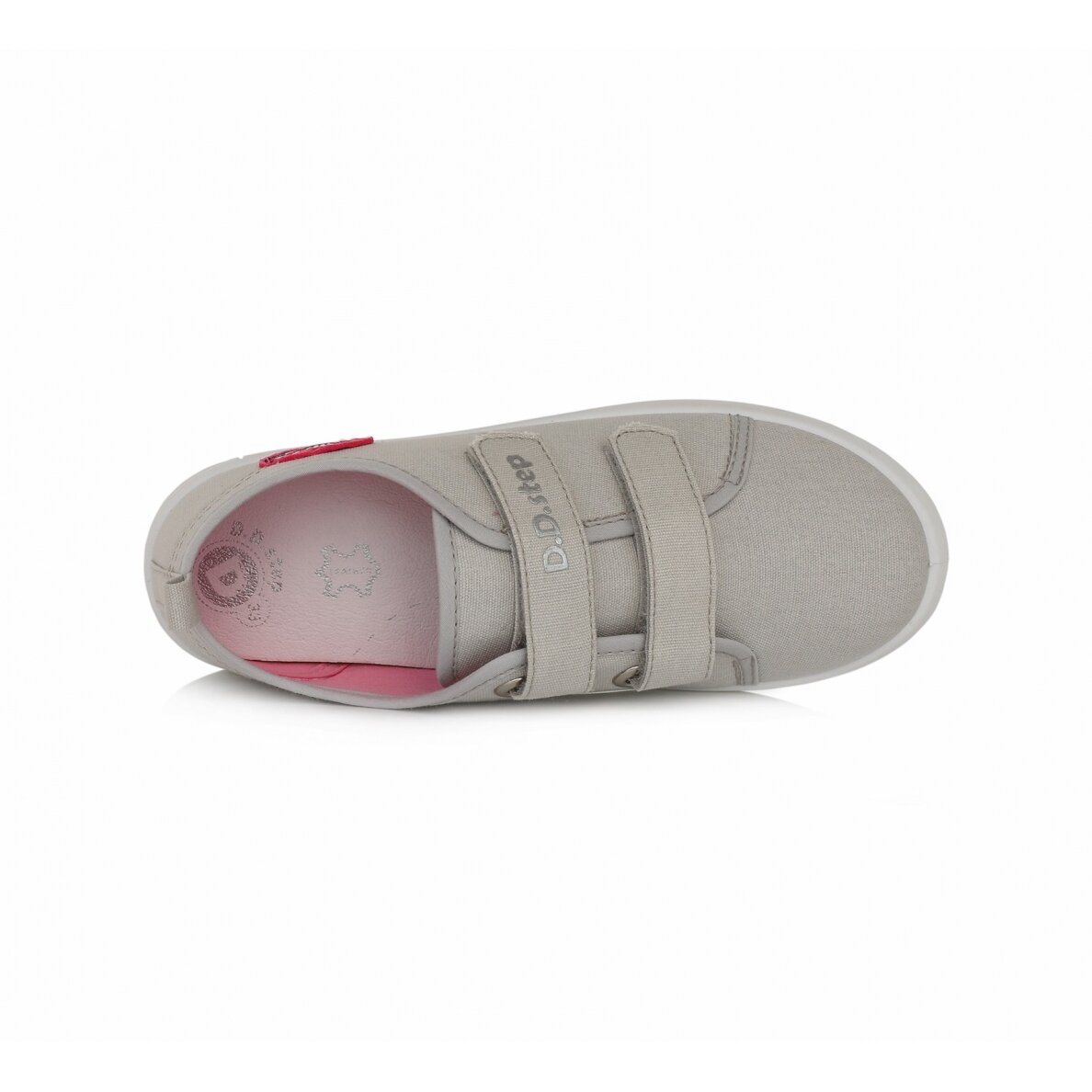 Pilki canvas batai 32-37 d. CSG152AL 3