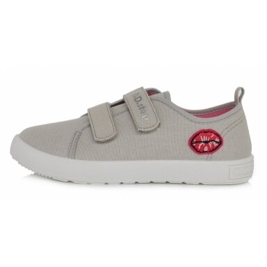 Pilki canvas batai 32-37 d. CSG152AL