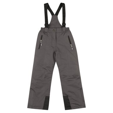 Pilkos kombinezoninės kelnės SLIM 110-134 cm. KALBORN Pilkos kombinezoninės kelnės SLIM 110-134 cm. KALBORN