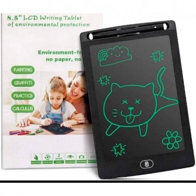 Piešimo - rašymo planšetė su LCD ekranu 8,5 colių Piešimo - rašymo planšetė su LCD ekranu 8,5 colių