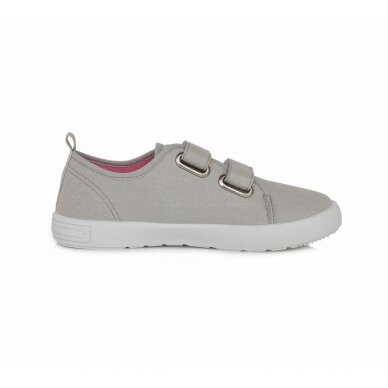 Pilki canvas batai 32-37 d. CSG152AL 1 Pilki canvas batai 32-37 d. CSG152AL 1