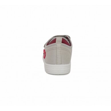 Pilki canvas batai 32-37 d. CSG152AL 2