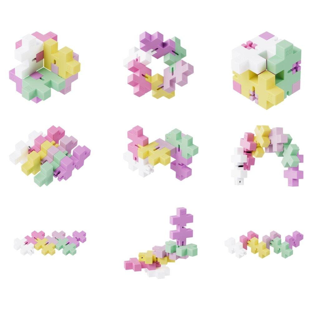 Plus Plus antistresinis žaislas, Hexel Bubblegum 1 Plus Plus antistresinis žaislas, Hexel Bubblegum 1
