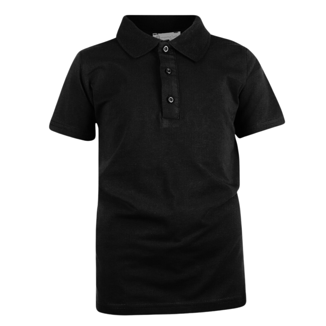 Plono trikotažo mokykliniai polo marškinėliai 116-182 cm
