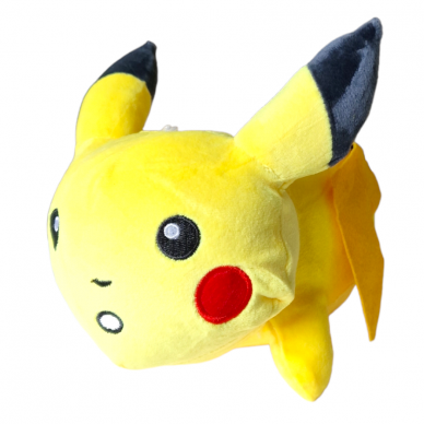 Pliušinis žaislas - Pokemonas Pikachu gulintis 1