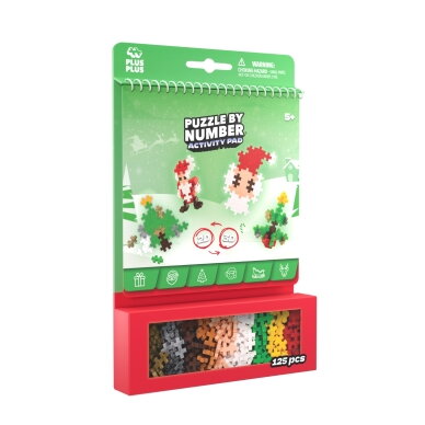 Plus Plus žaidimų rinkinys, Kalėdos, 125 det. 3 Plus Plus žaidimų rinkinys, Kalėdos, 125 det. 3