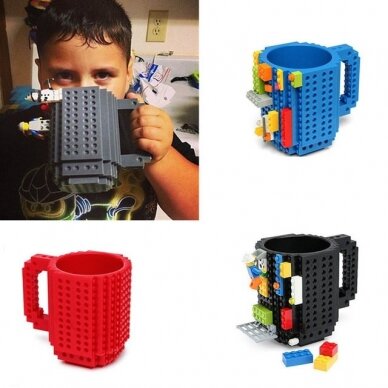 Puodelis - Lego kaladėlės 3