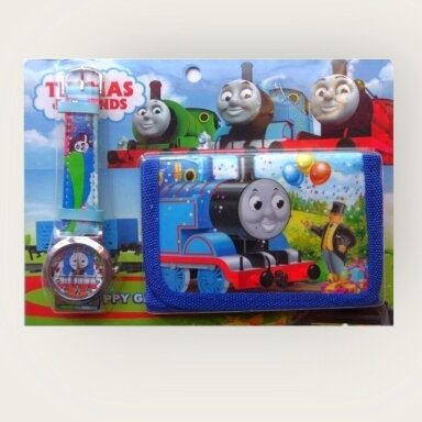 Rinkinys: laikrodus ir piniginė "Thomas and Friends"