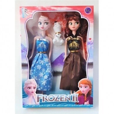 Rinkinys: Frozen lėlės Elza ir Anna