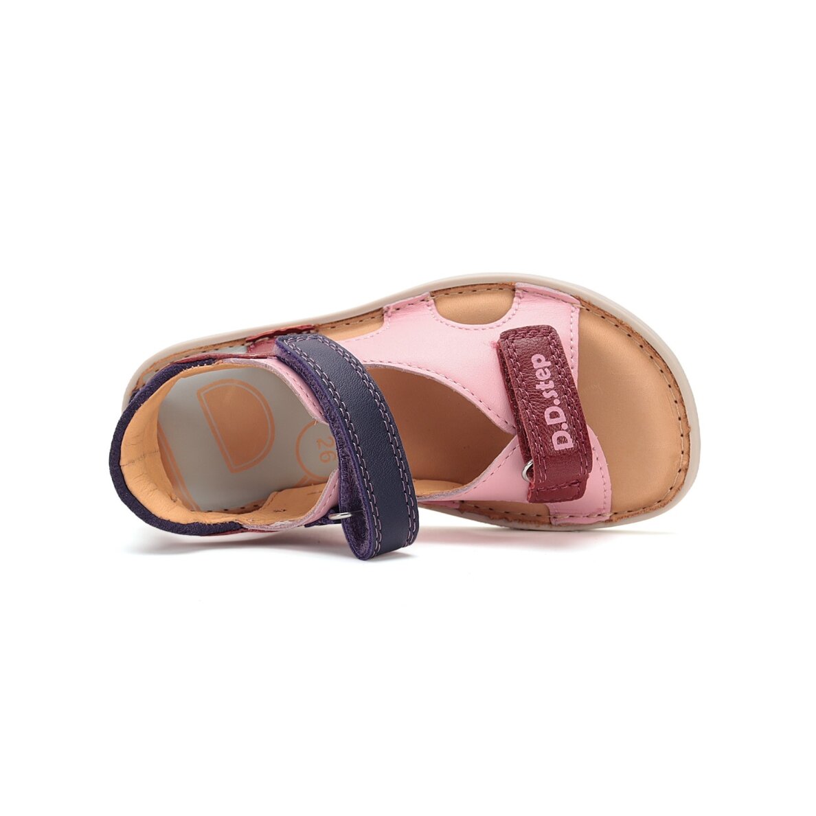 Rožinės barefoot basutės 20-25 d. G076-51334B 4 Rožinės barefoot basutės 20-25 d. G076-51334B 4