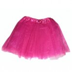 Rožinis tutu tiulio sijonas