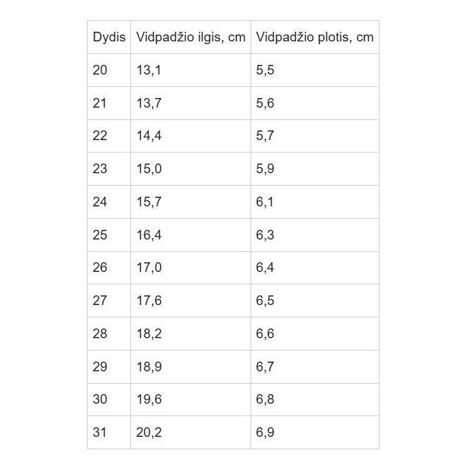 Rožiniai batai 26-31 d. A071-62882M 7 Rožiniai batai 26-31 d. A071-62882M 7