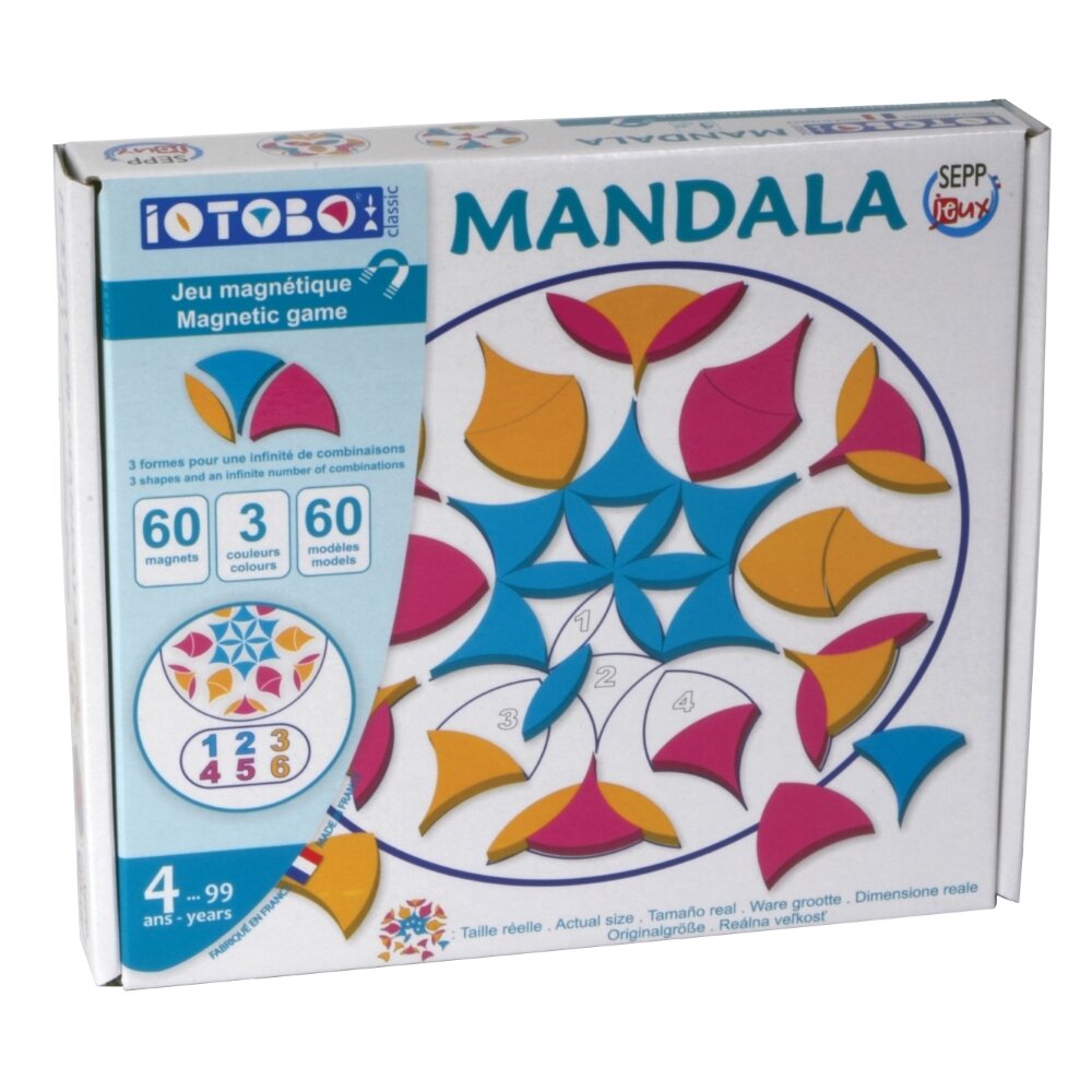 SEPP magnetinis žaidimas Mandala, 4-99 SEPP magnetinis žaidimas Mandala, 4-99