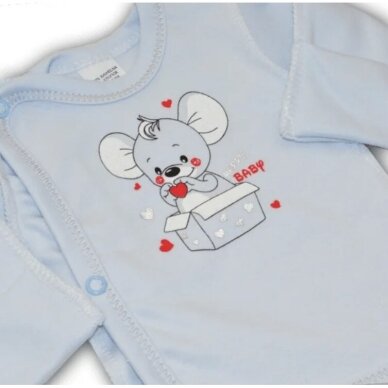 Siaustinukas su pirštinėlėmis HAPPY BABY 1 Siaustinukas su pirštinėlėmis HAPPY BABY 1