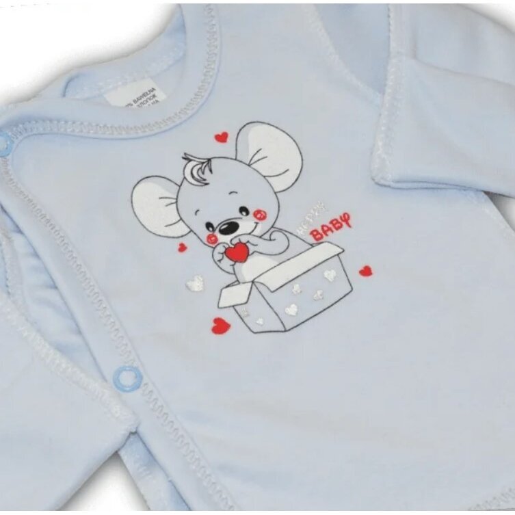 Siaustinukas su pirštinėlėmis HAPPY BABY 1