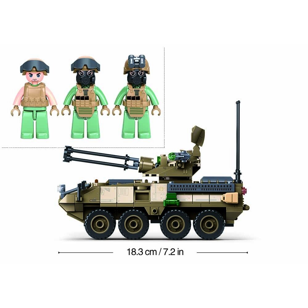 Sluban konstruktorius, Karinis šarvuotis Stryker ADS, 320 det. 2 Sluban konstruktorius, Karinis šarvuotis Stryker ADS, 320 det. 2