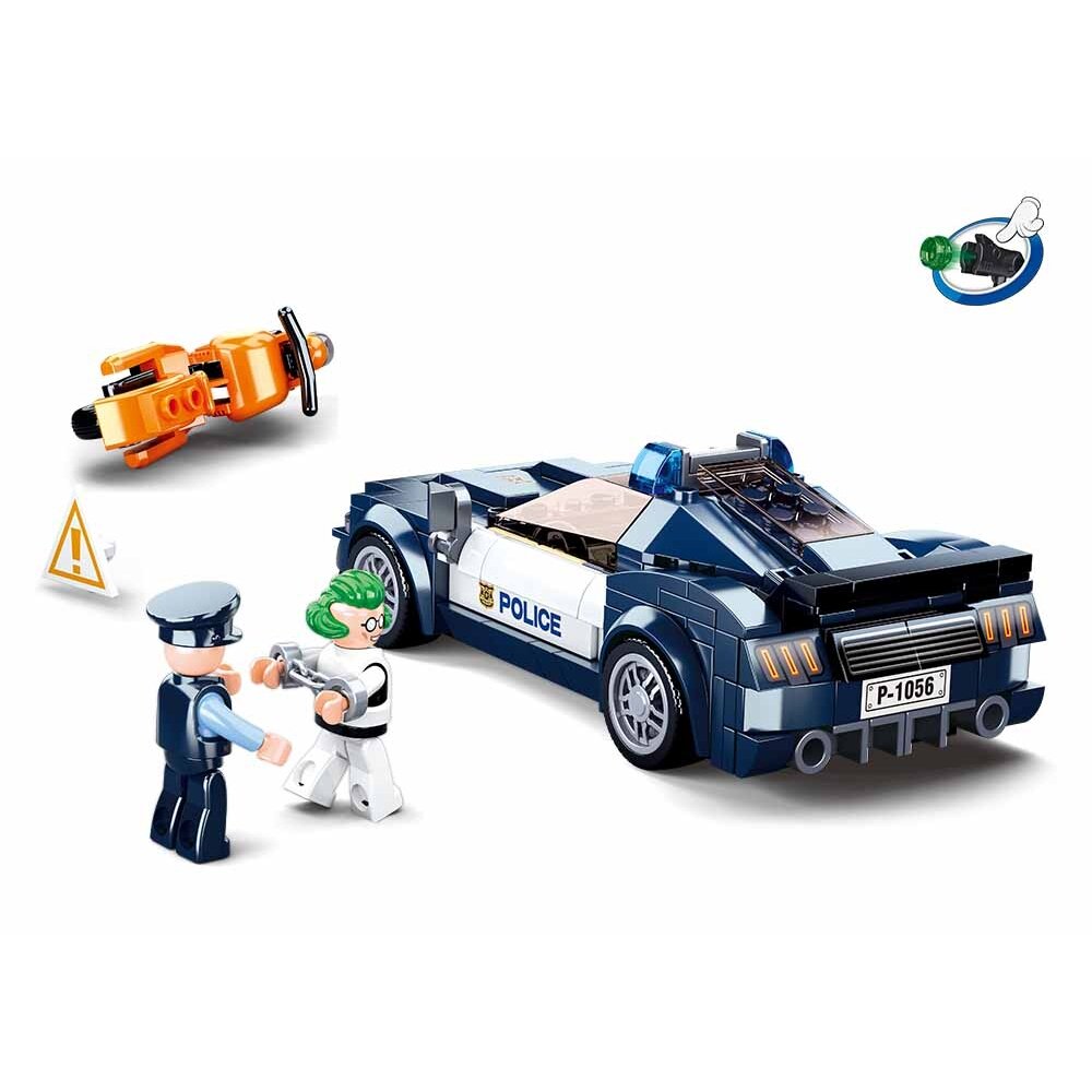 Sluban konstruktorius, Policijos automobilis, 284 det. 3 Sluban konstruktorius, Policijos automobilis, 284 det. 3