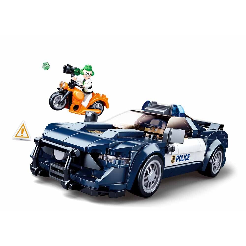 Sluban konstruktorius, Policijos automobilis, 284 det. 1 Sluban konstruktorius, Policijos automobilis, 284 det. 1
