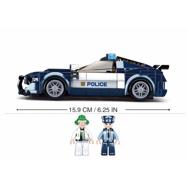 Sluban konstruktorius, Policijos automobilis, 284 det. 2