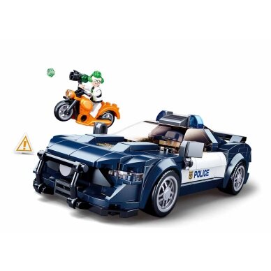 Sluban konstruktorius, Policijos automobilis, 284 det. 1 Sluban konstruktorius, Policijos automobilis, 284 det. 1