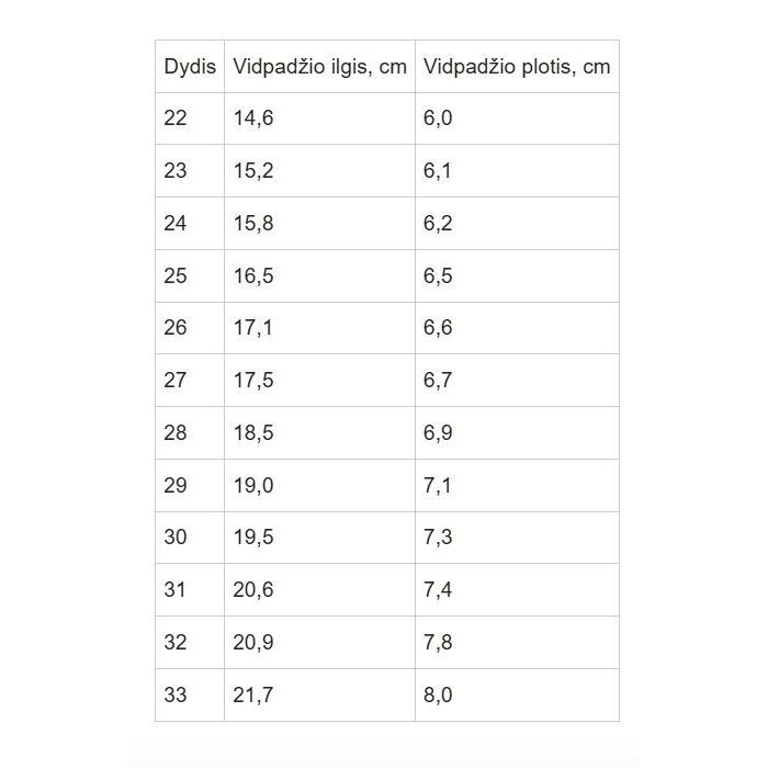 Sniego batai su vilna 28-33 d. P081-62405AL 7