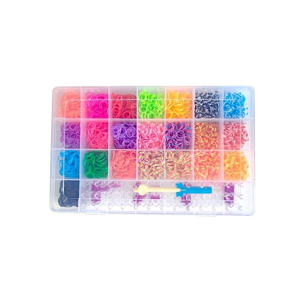 Spalvotų apyrankių pynimo rinkinys LOOM BANDS 1