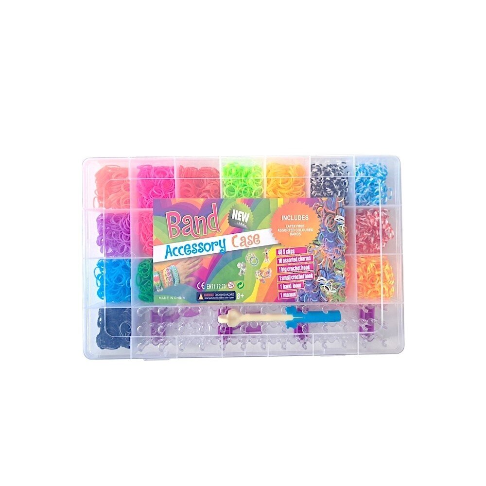 Spalvotų apyrankių pynimo rinkinys LOOM BANDS Spalvotų apyrankių pynimo rinkinys LOOM BANDS