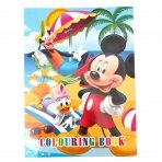 Spalvinimo knygelė su lipdukais Mickey Mouse