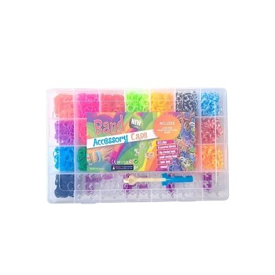 Spalvotų apyrankių pynimo rinkinys LOOM BANDS Spalvotų apyrankių pynimo rinkinys LOOM BANDS