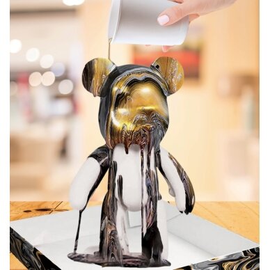 Splat Planet kūrybinis rinkinys Marble Bear, metalika 5 Splat Planet kūrybinis rinkinys Marble Bear, metalika 5